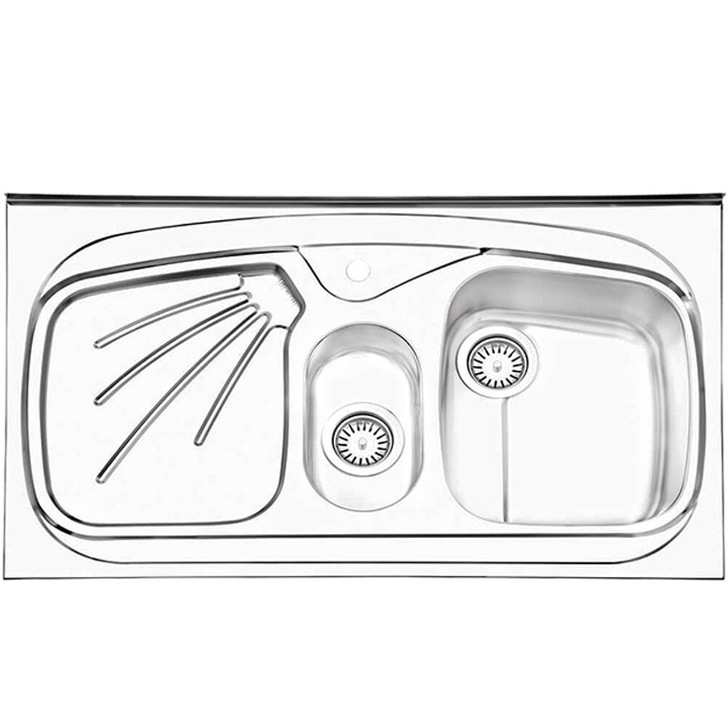 سینک-ظرفشویی-پرنیان-استیل-مدل-PS1106