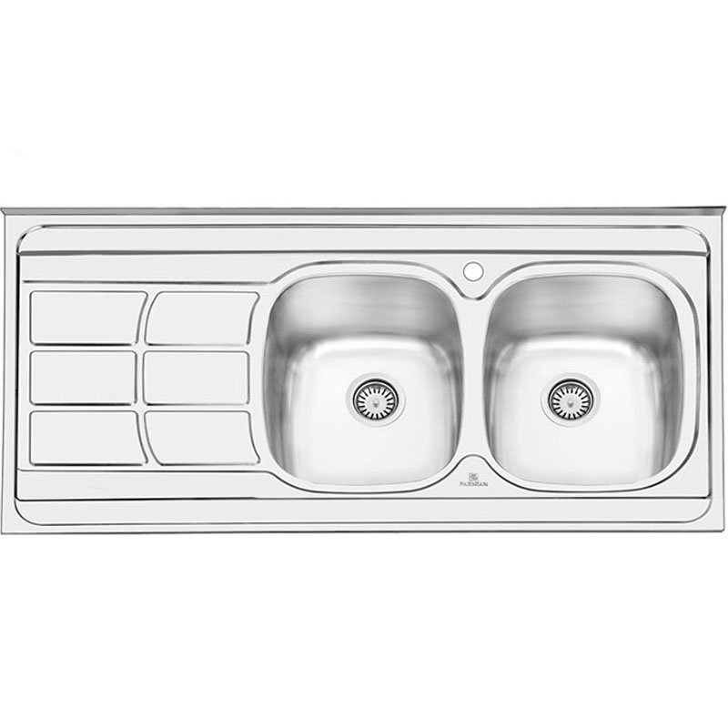سینک-ظرفشویی-پرنیان-استیل-مدل-PS1109